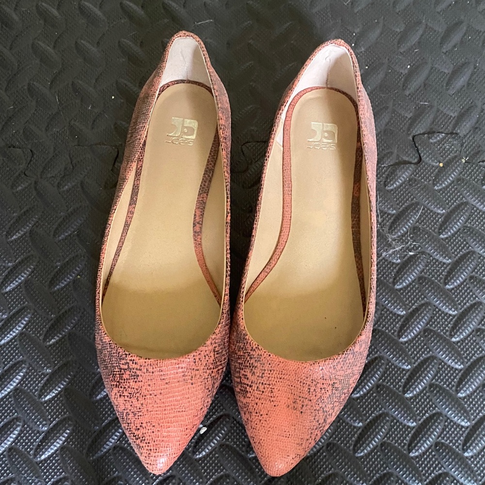 Joes snake skin flat